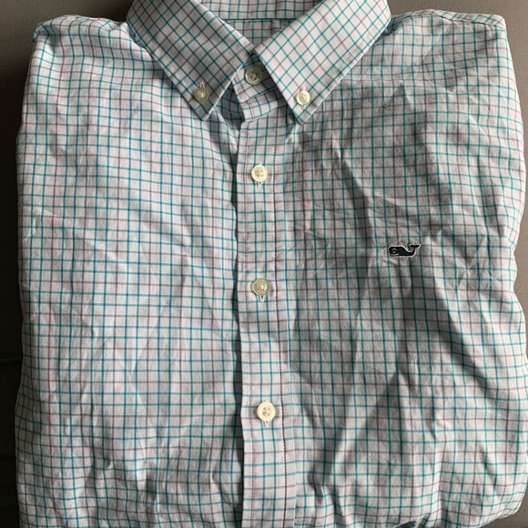 Vineyard Vines Long Sleeve Whale Shirt Button Down - Picture 6 of 6